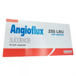 Ангиофлюкс (Angioflux) 250ЛЕ капсулы №50 фото